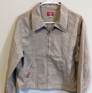 Women's vintage khaki jacket